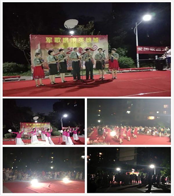 慶八一、軍歌嘹亮唱響英雄城